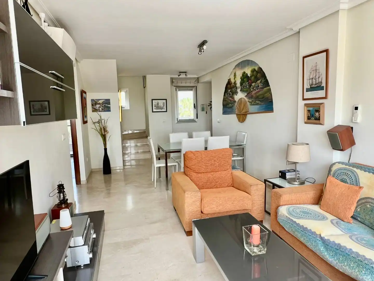 Attic for sale in Carretera de les Marines a Dénia, 51, Les Bassetes - El Marjal Dining room of Attic for sale in Dénia with Air Conditioner, Heating and Private garden