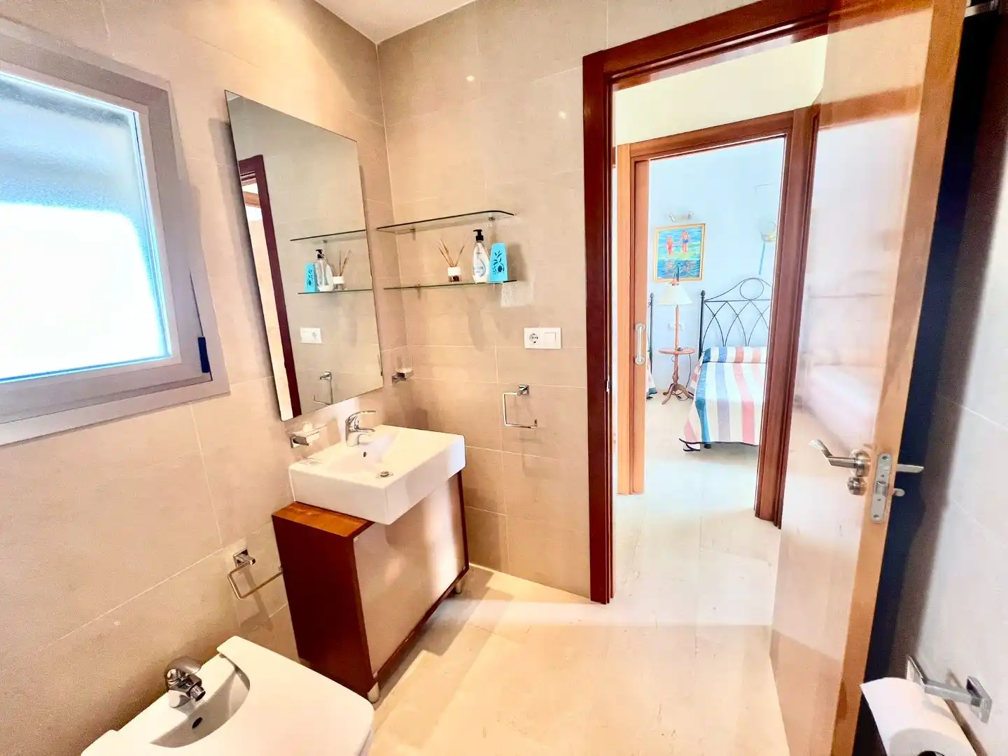 Attic for sale in Carretera de les Marines a Dénia, 51, Les Bassetes - El Marjal Bathroom of Attic for sale in Dénia with Air Conditioner, Heating and Private garden