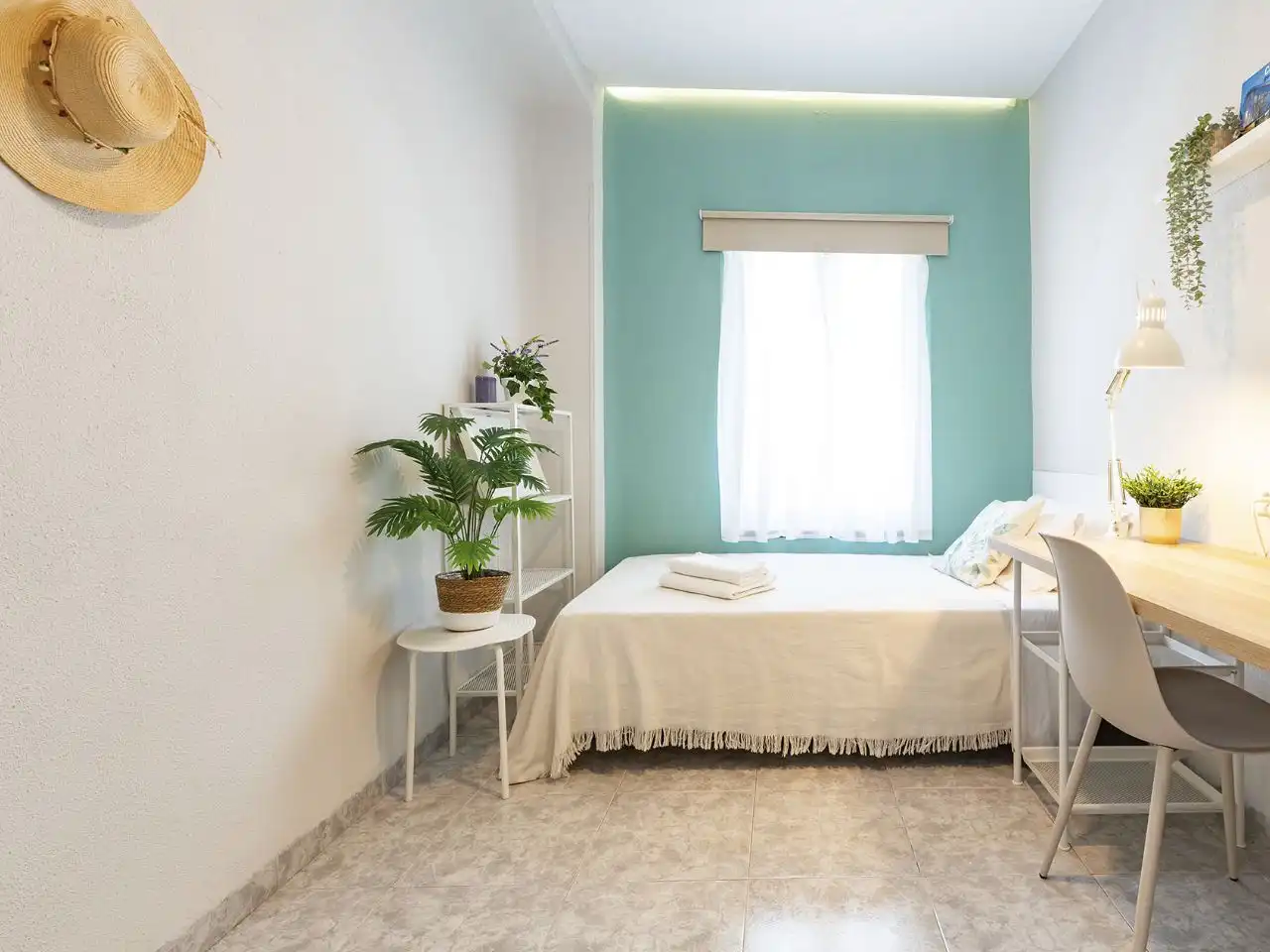 Habitació a Calle Floridablanca, 71, El Carmen Dormitori de Pis per a compartir en Murcia amb Aire condicionat, Calefacció i Terrassa