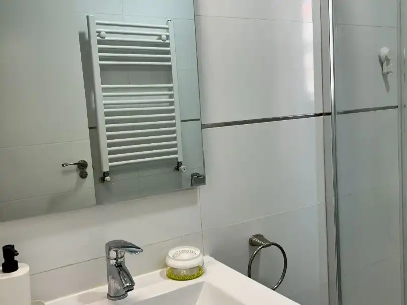 Flat for rent in Calle de Santa Irene, 16, Tres Olivos - Valverde Bathroom of Flat for rent in Madrid with Heating, Parquet flooring and Furnished