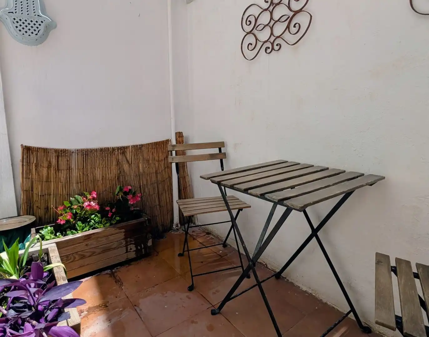 Flat for rent in Calle Peligros, 49, San Antón Terrace of Flat for rent in Alicante / Alacant with Parquet flooring, Furnished and Balcony