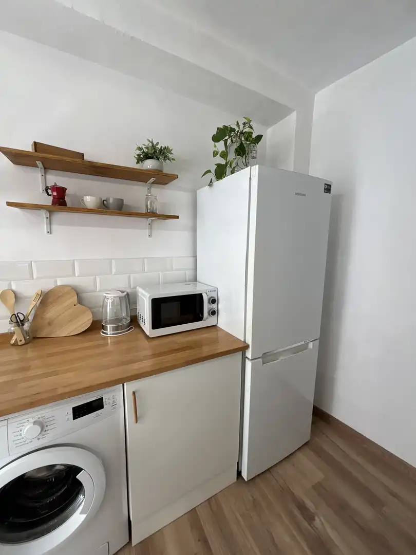 Flat for rent in Calle Peligros, 49, San Antón Kitchen of Flat for rent in Alicante / Alacant with Parquet flooring, Furnished and Balcony
