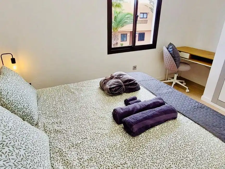 Flat for rent in Calle Maxorata, 2, Corralejo Bedroom of Flat for rent in La Oliva with Terrace, Swimming Pool and Furnished