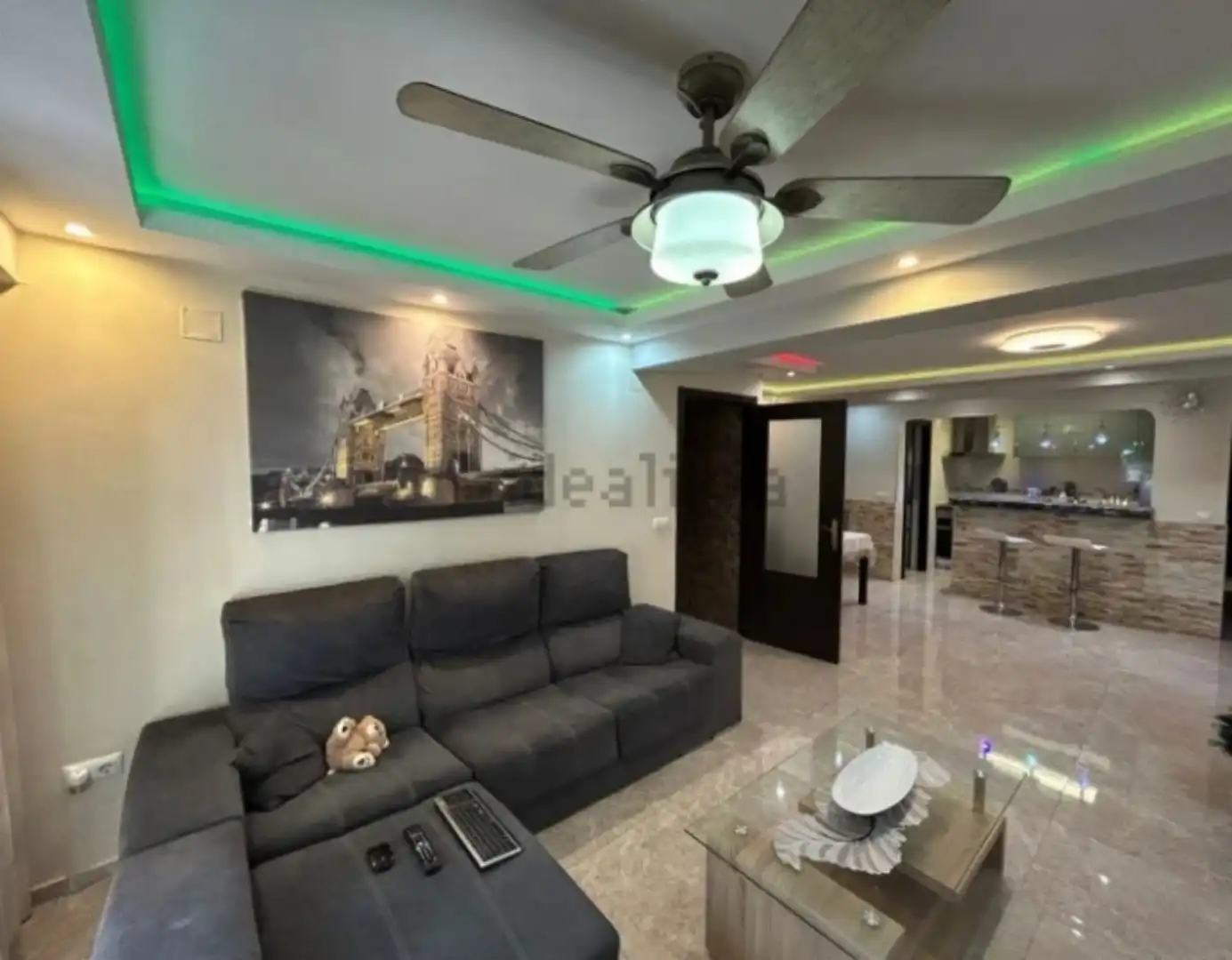 Wohnzimmer von Wohnung zum Verkauf in Gandia mit Klimaanlage, Terrasse und Balkon