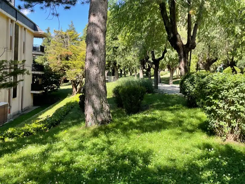Pis de lloguer a Calle Monte Escorial, 2, Zaburdón - Monte Escorial Jardí de Pis de lloguer en San Lorenzo de El Escorial amb Calefacció, Terrassa i Traster
