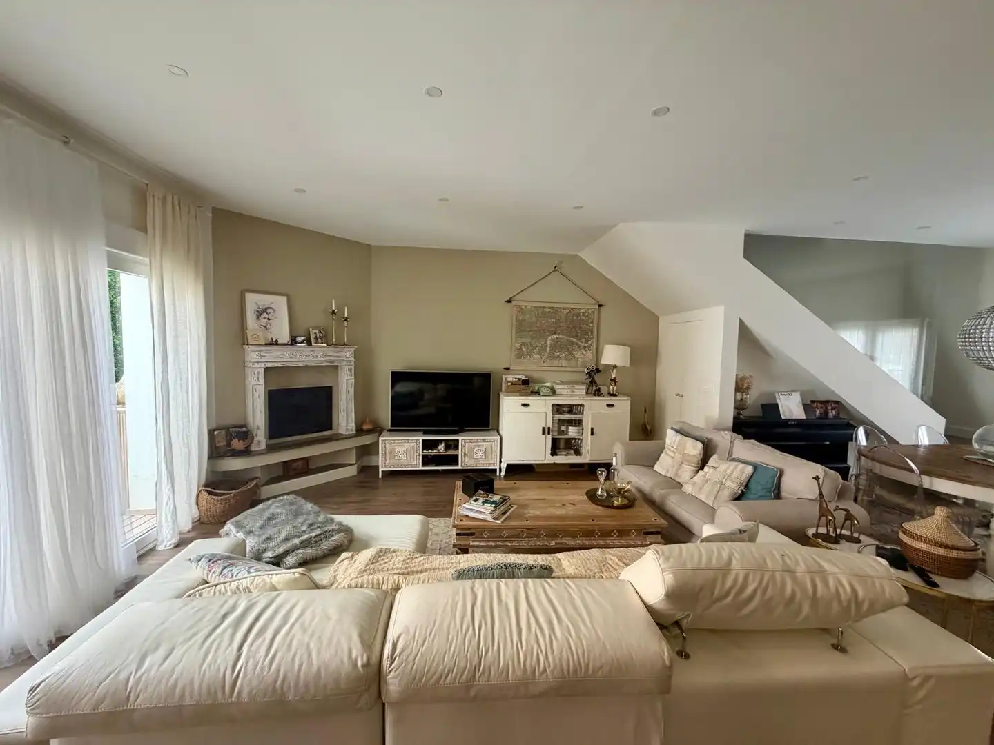 Casa o chalet en venta en Calle Félix Martí Alpera, 44, Cartagena ciudad Sala de estar de Casa o chalet en venta en Cartagena con Aire acondicionado, Terraza y Piscina
