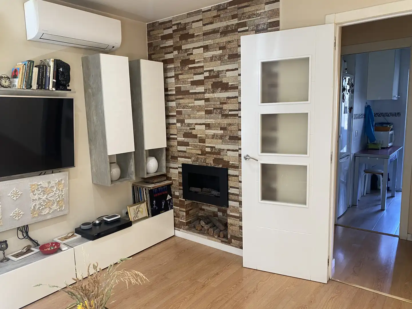 Wohnzimmer von Wohnung zum Verkauf in Madrid mit Klimaanlage, Heizung und Möbliert