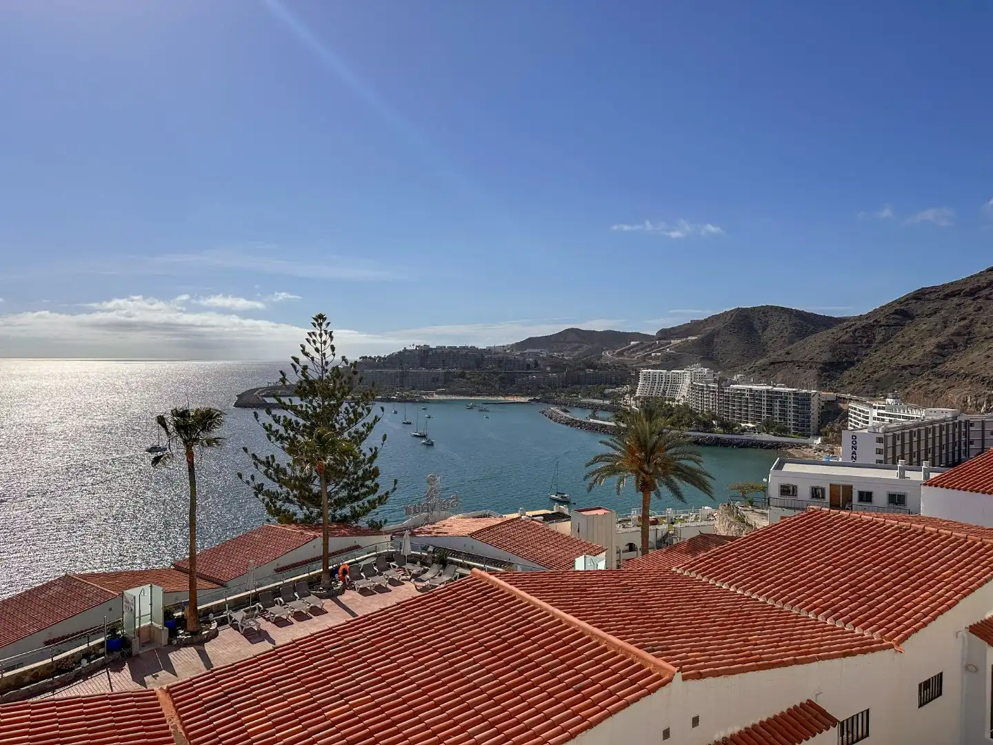 Flat for sale in Avenida los Guaires, 36, Arguineguín Exterior view of Flat for sale in Mogán with Terrace, Swimming Pool and Furnished
