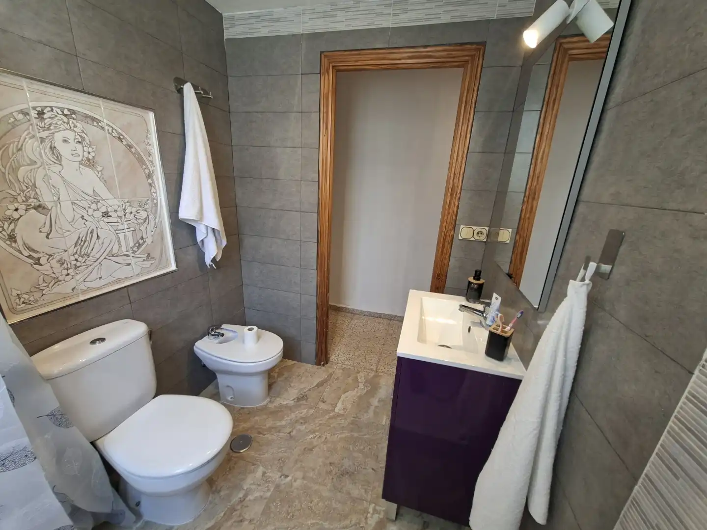 Wohnung zum Verkauf in Calle Cuenca, 1b, Barrio de San Blas Badezimmer von Wohnung zum Verkauf in Alicante / Alacant mit Klimaanlage und Balkon