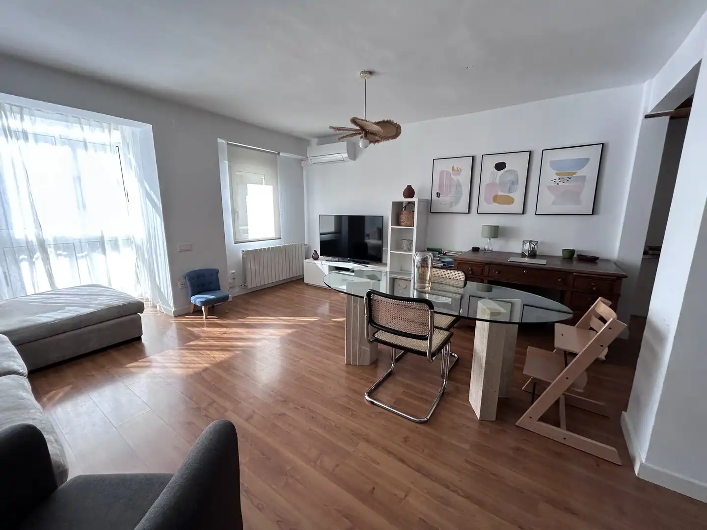 Sala de estar de Piso en venta en Valencia con Aire acondicionado, Calefacción y Parquet