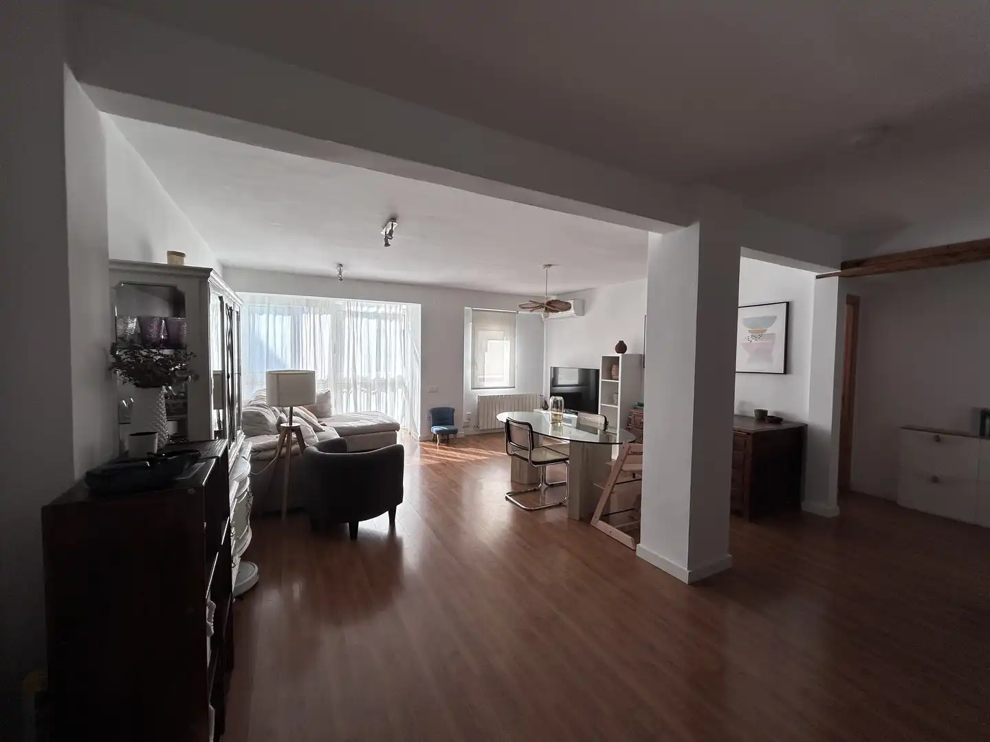 Sala de estar de Piso en venta en Valencia con Aire acondicionado, Calefacción y Parquet