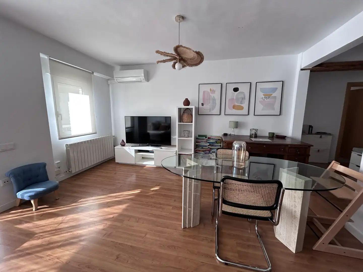 Sala de estar de Piso en venta en Valencia con Aire acondicionado, Calefacción y Parquet