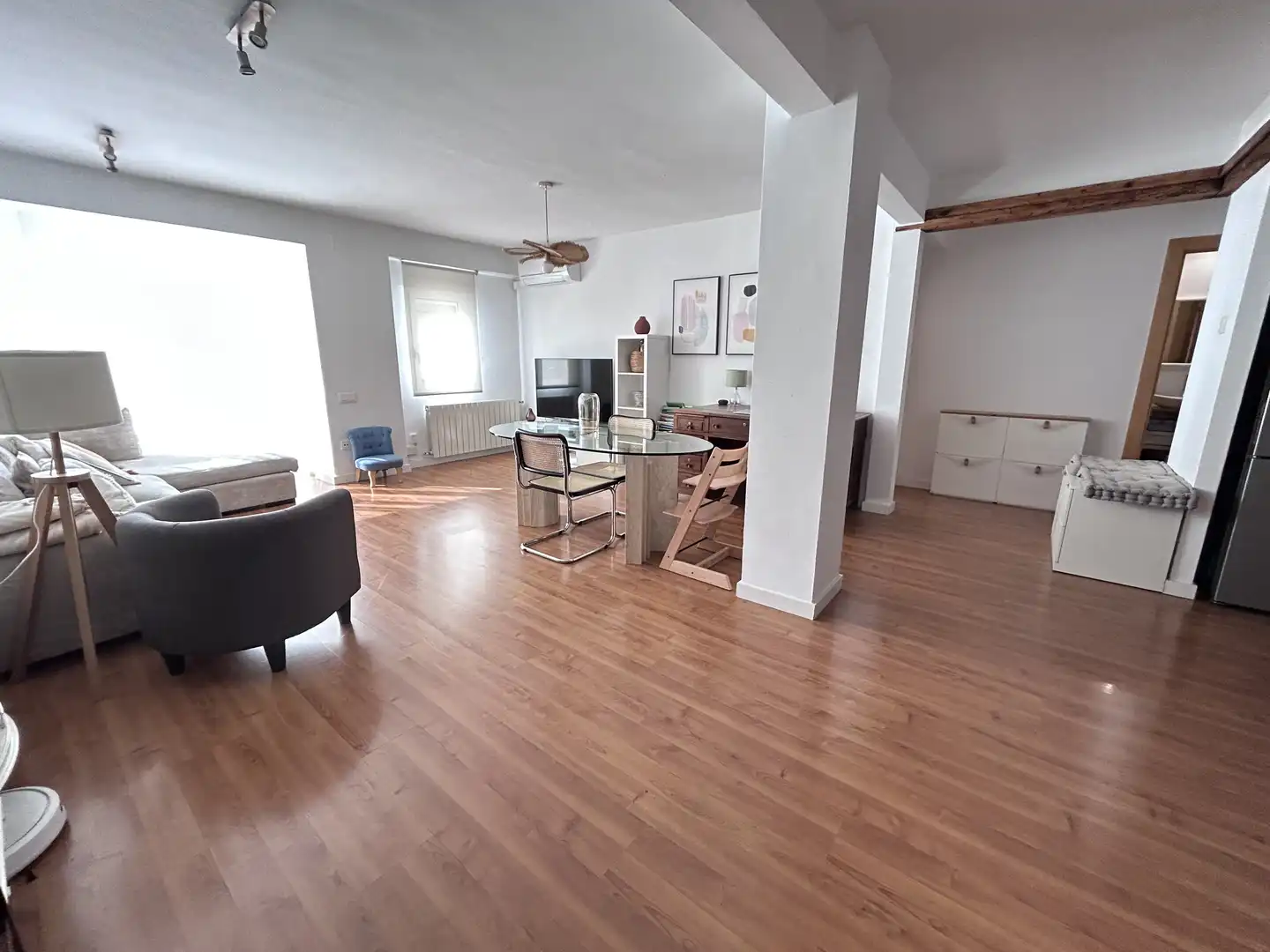 Sala de estar de Piso en venta en Valencia con Aire acondicionado, Calefacción y Parquet