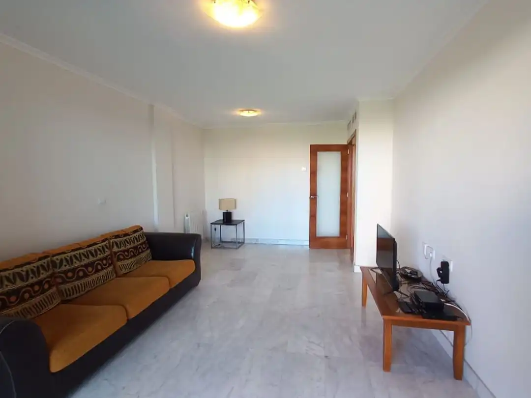 Flat for sale in Avinguda de la Condomina, 70, Cabo de las Huertas Living room of Flat for sale in Alicante / Alacant with Air Conditioner, Heating and Terrace