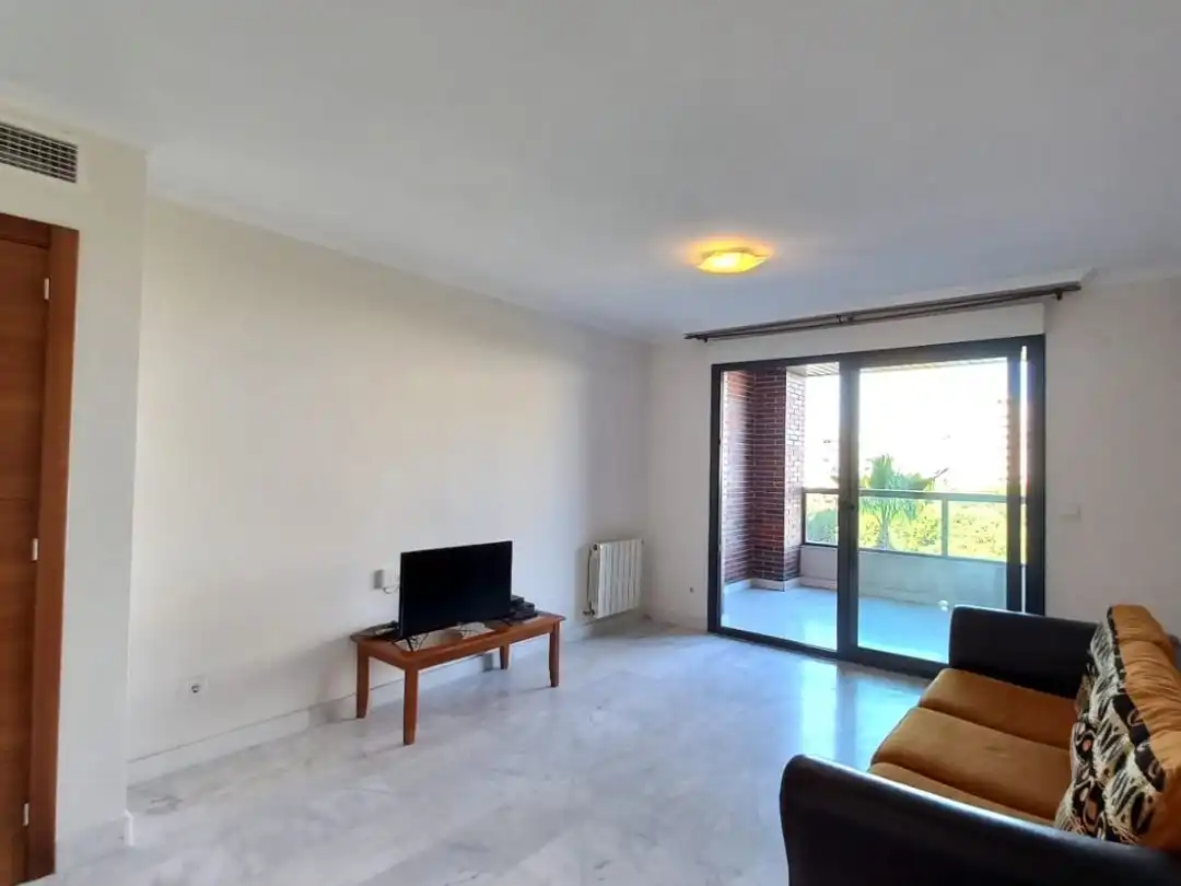 Flat for sale in Avinguda de la Condomina, 70, Cabo de las Huertas Living room of Flat for sale in Alicante / Alacant with Air Conditioner, Heating and Terrace