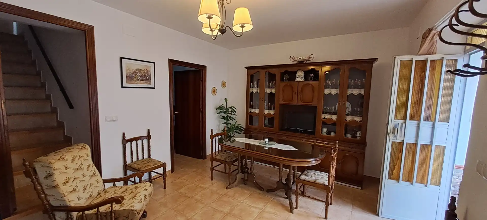 Casa adosada en venta en Calle Fuente, 24, Puebla de Don Fadrique Comedor de Casa adosada en venta en Puebla de Don Fadrique con Amueblado, Horno y Lavadora