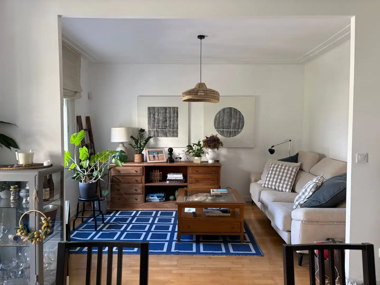 Piso en venta en Carrer de Gandesa, 6, Barri de les Corts Sala de estar de Piso en venta en Barcelona con Aire acondicionado, Calefacción y Jardín privado