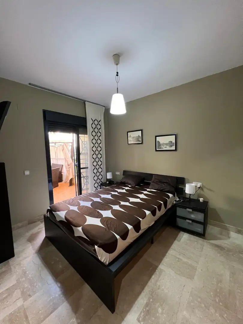 Flat for rent in Calle Sillares, 8, Almayate Bedroom of Flat for rent in Vélez-Málaga with Air Conditioner, Heating and Private garden