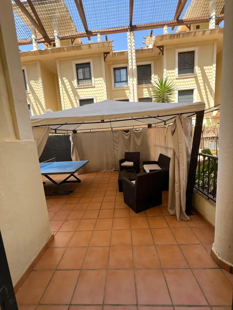 Flat for rent in Calle Sillares, 8, Almayate Terrace of Flat for rent in Vélez-Málaga with Air Conditioner, Heating and Private garden