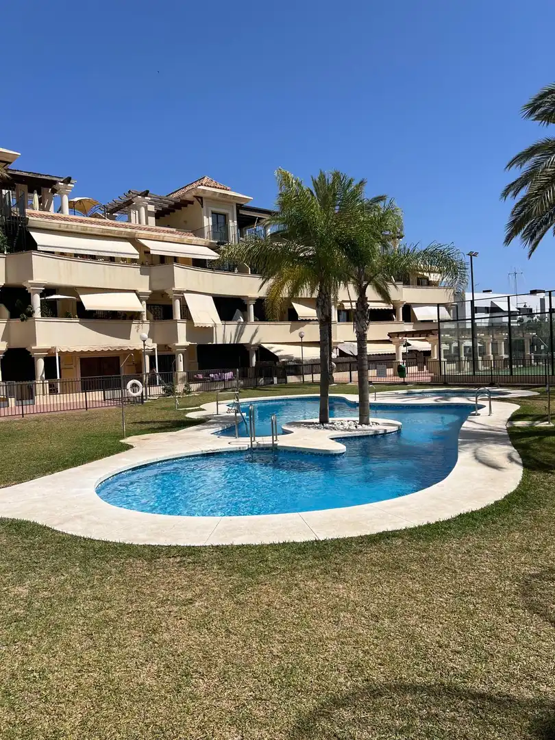 Flat for rent in Calle Sillares, 8, Almayate Swimming pool of Flat for rent in Vélez-Málaga with Air Conditioner, Heating and Private garden