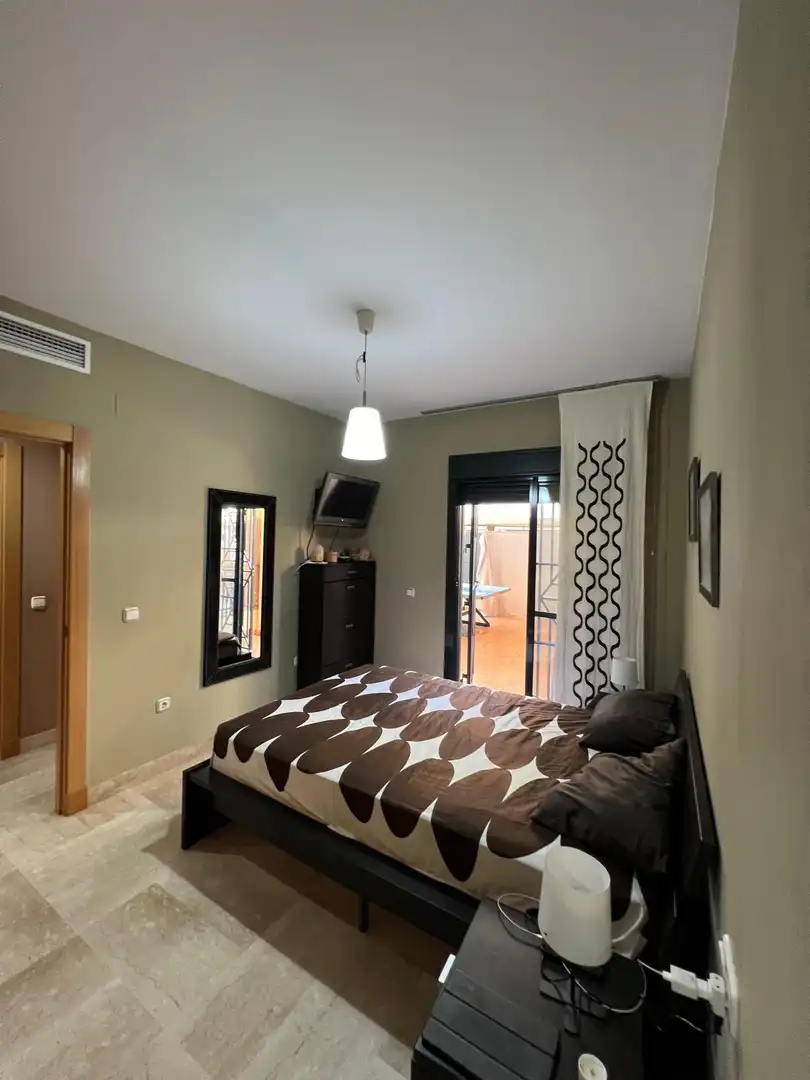 Flat for rent in Calle Sillares, 8, Almayate Bedroom of Flat for rent in Vélez-Málaga with Air Conditioner, Heating and Private garden