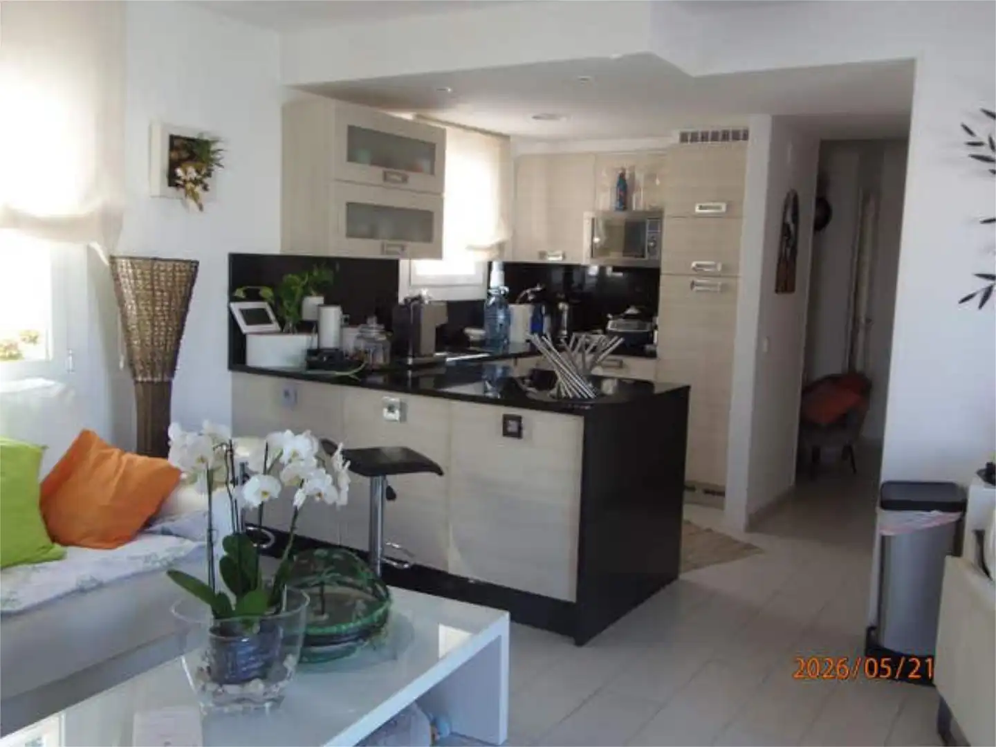 Cuina de Apartament en venda en Roses amb Calefacció, Jardí privat i Terrassa