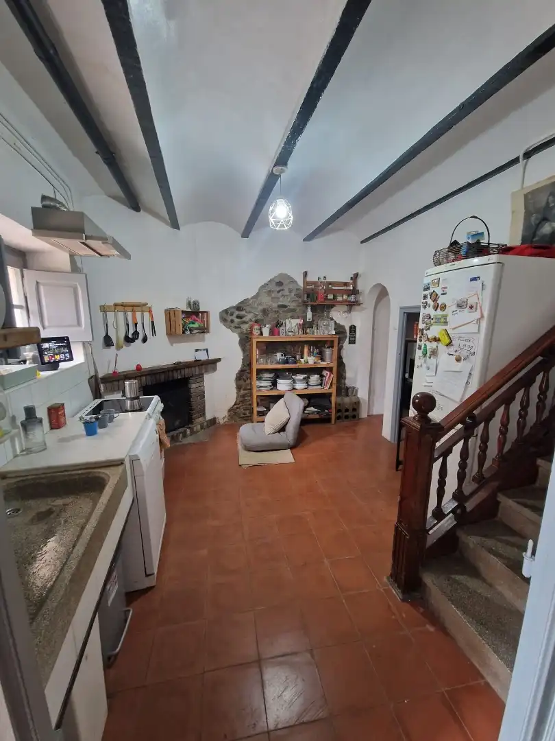 Casa adosada en venda a Carrer Vell, 21, Sant Antoni de Vilamajor Cuina de Casa adosada en venda en Sant Antoni de Vilamajor amb Aire condicionat i Terrassa