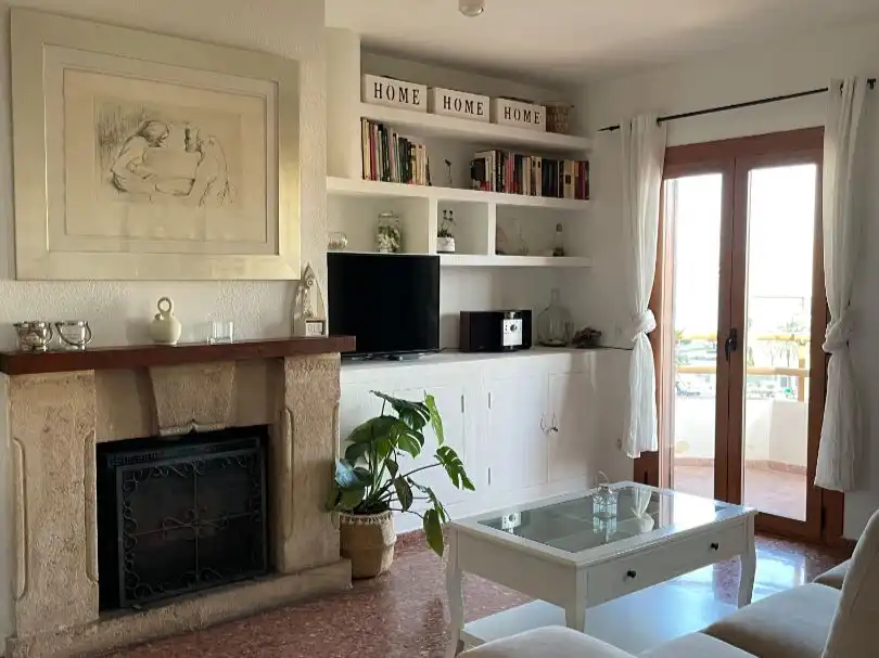 Ático en venta en Avenida de Lepanto, 13, Jávea / Xàbia Sala de estar de Ático en venta en Jávea / Xàbia con Aire acondicionado y Terraza