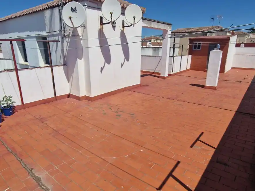 Flat for sale in Calle Alfonso Peñate, 8, Gibraleón Terrace of Flat for sale in Gibraleón with Air Conditioner and Balcony