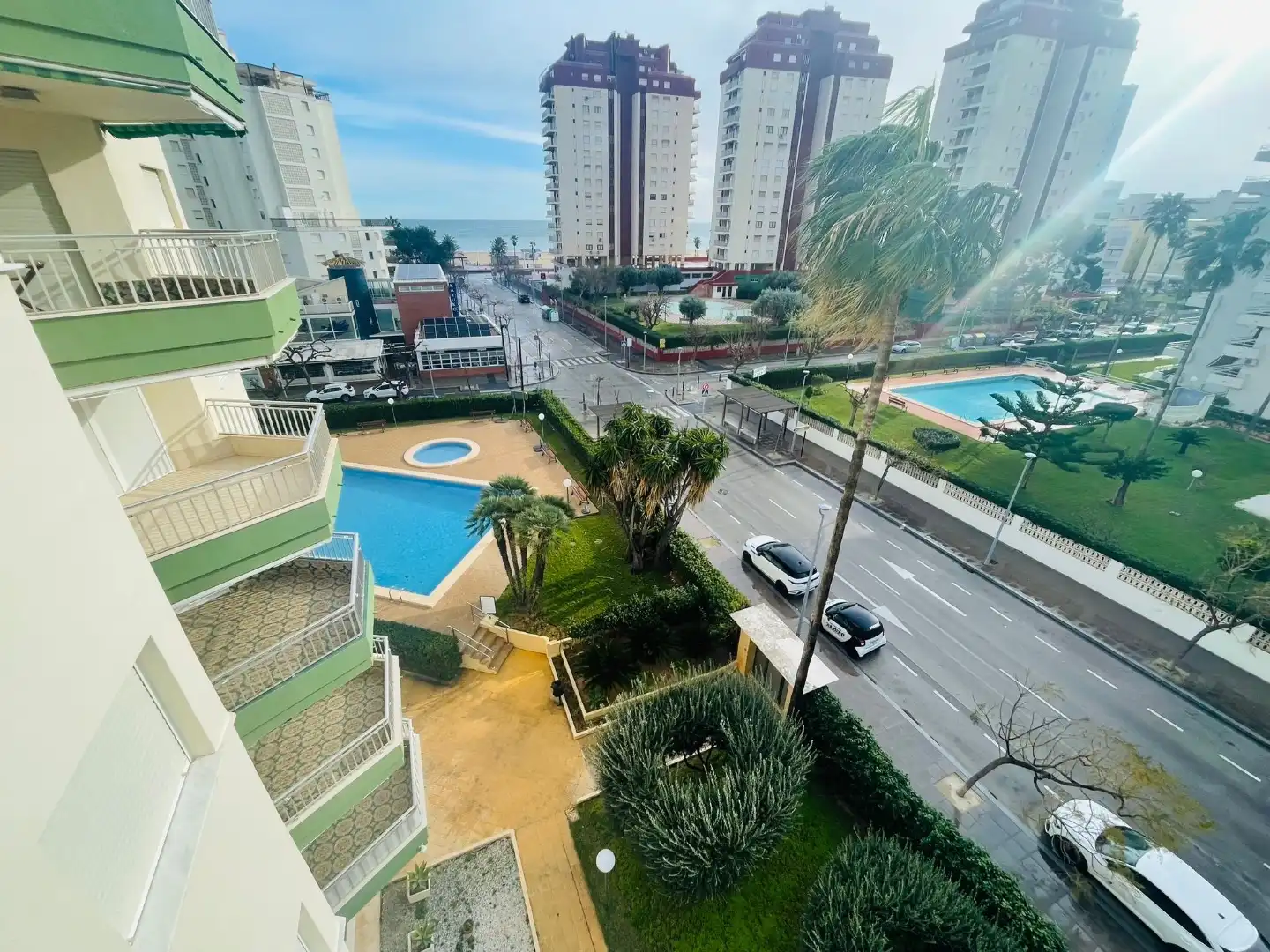 Wohnung zum Verkauf in Carrer D'astúries, 6, Playa de Gandia Außenansicht von Wohnung zum Verkauf in Gandia mit Klimaanlage, Terrasse und Schwimmbad