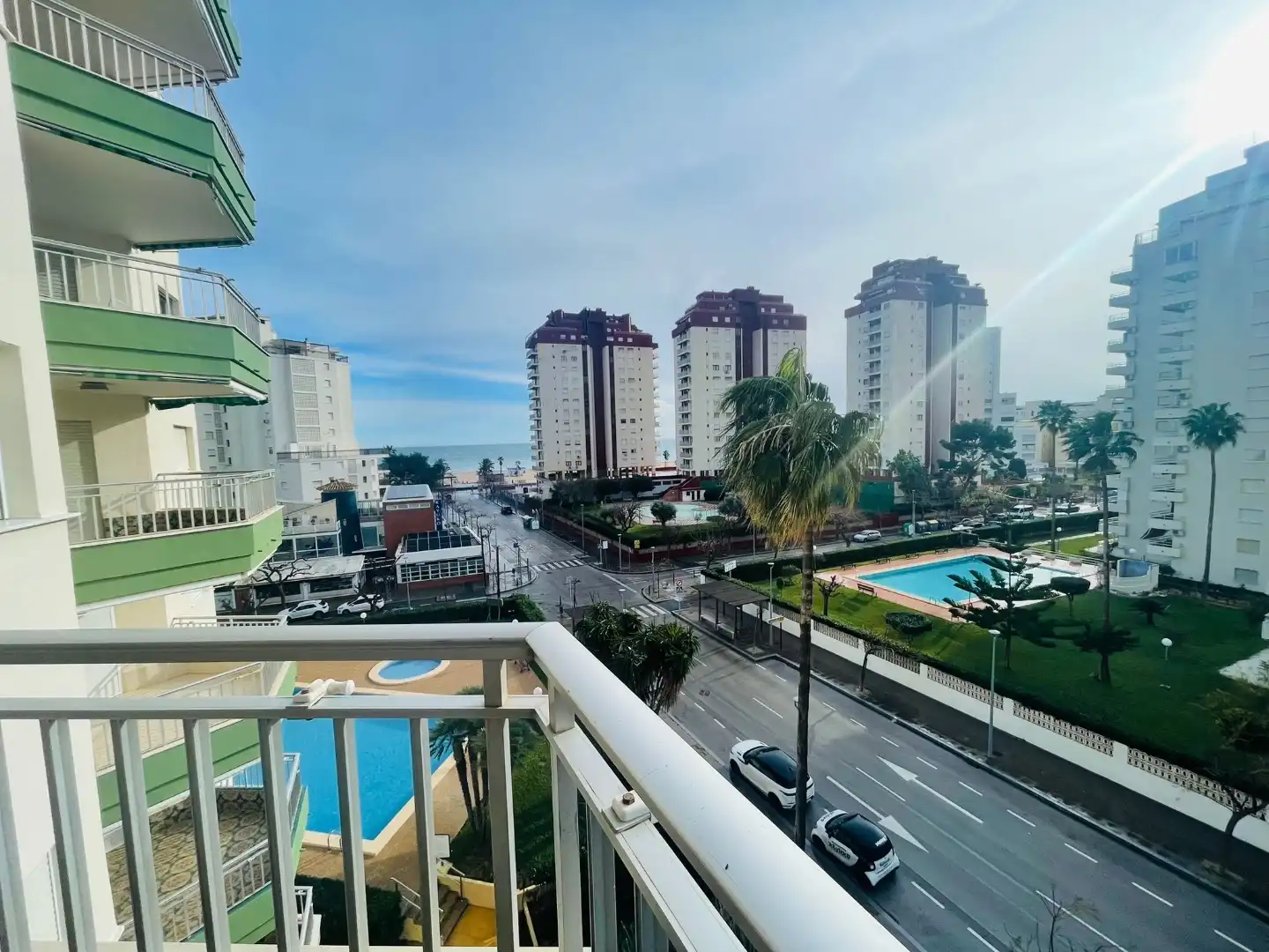 Wohnung zum Verkauf in Carrer D'astúries, 6, Playa de Gandia Außenansicht von Wohnung zum Verkauf in Gandia mit Klimaanlage, Terrasse und Schwimmbad