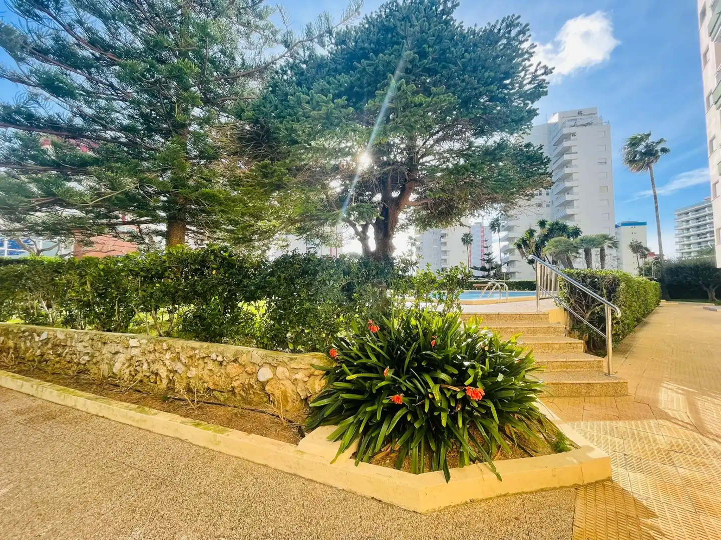 Wohnung zum Verkauf in Carrer D'astúries, 6, Playa de Gandia Garten von Wohnung zum Verkauf in Gandia mit Klimaanlage, Terrasse und Schwimmbad