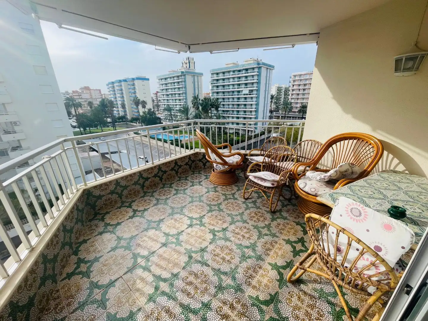 Wohnung zum Verkauf in Carrer D'astúries, 6, Playa de Gandia Terrasse von Wohnung zum Verkauf in Gandia mit Klimaanlage, Terrasse und Schwimmbad