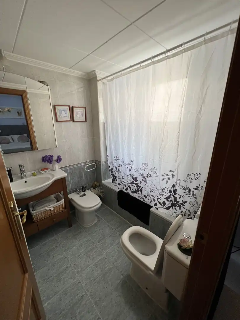 Flat for sale in Calle del Maestro Atanasio Garcia Zapater, Benetússer Bathroom of Flat for sale in Benetússer with Air Conditioner, Terrace and Furnished