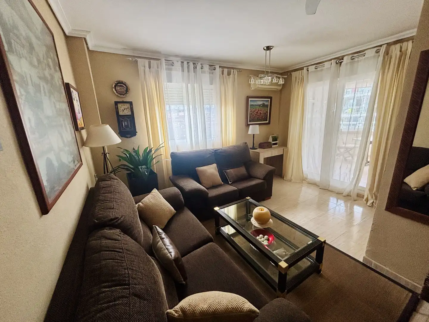 Flat for sale in Carrer de la Pinada, 29, Marina d'Or Living room of Flat for sale in Oropesa del Mar / Orpesa with Air Conditioner, Terrace and Swimming Pool