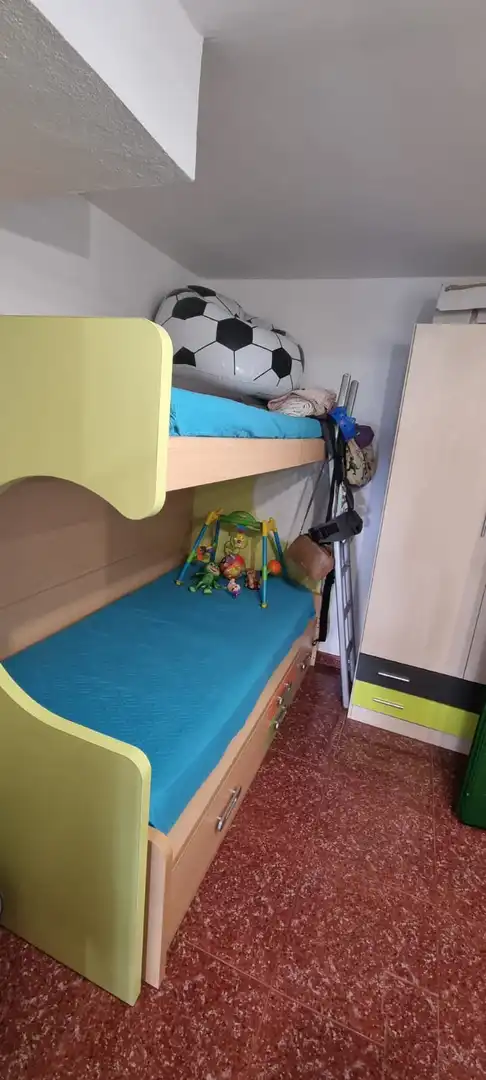 Bedroom of Flat for rent in San Bartolomé de Tirajana  with Air Conditioner, Terrace and Swimming Pool