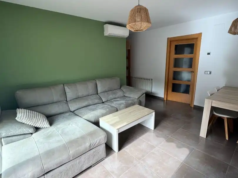 Piso en venta en Carrer de L'abat Oliba, 33, Blanes Sala de estar de Piso en venta en Blanes con Aire acondicionado, Terraza y Balcón