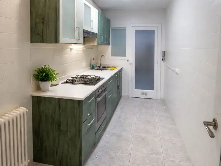 Piso en venta en Carrer de la Creu, 32, Eixample Nord Cocina de Piso en venta en Girona Capital con Terraza y Balcón