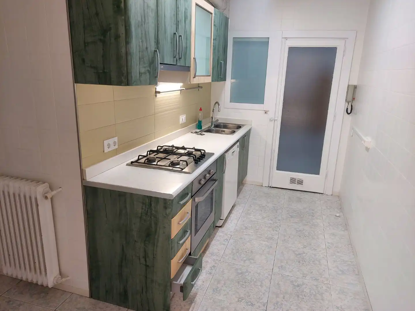 Piso en venta en Carrer de la Creu, 32, Eixample Nord Cocina de Piso en venta en Girona Capital con Terraza y Balcón