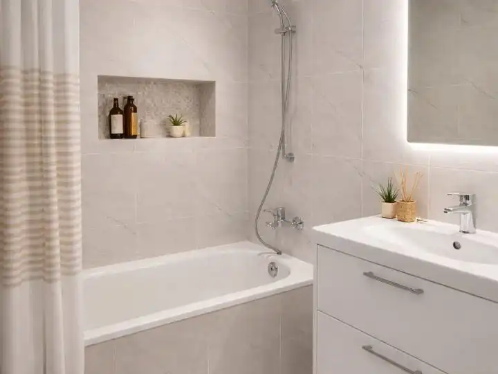Piso en venta en Carrer de la Creu, 32, Eixample Nord Baño de Piso en venta en Girona Capital con Terraza y Balcón