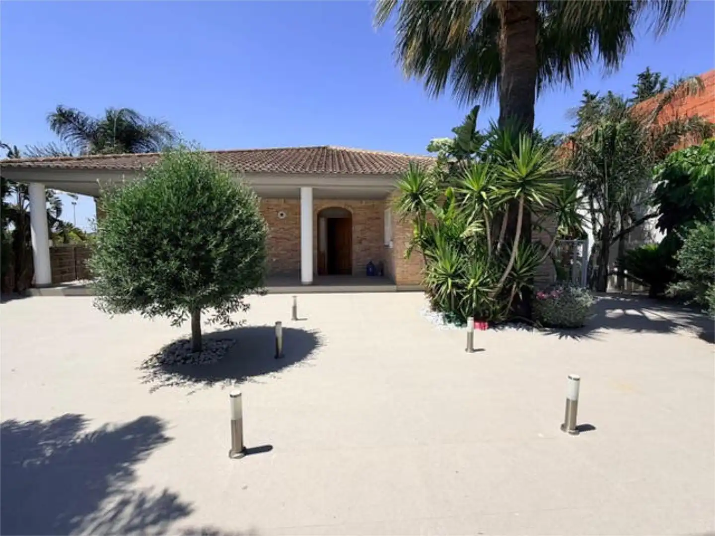 Vista exterior de Casa adosada de lloguer en Murcia amb Calefacció, Jardí privat i Terrassa