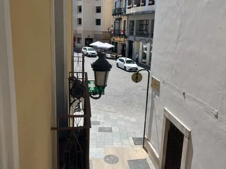 Pis de lloguer a Calle Muñoz Torrero, 2, Casco Antiguo Vista exterior de Pis de lloguer en Badajoz amb Aire condicionat, Moblat i Balcó