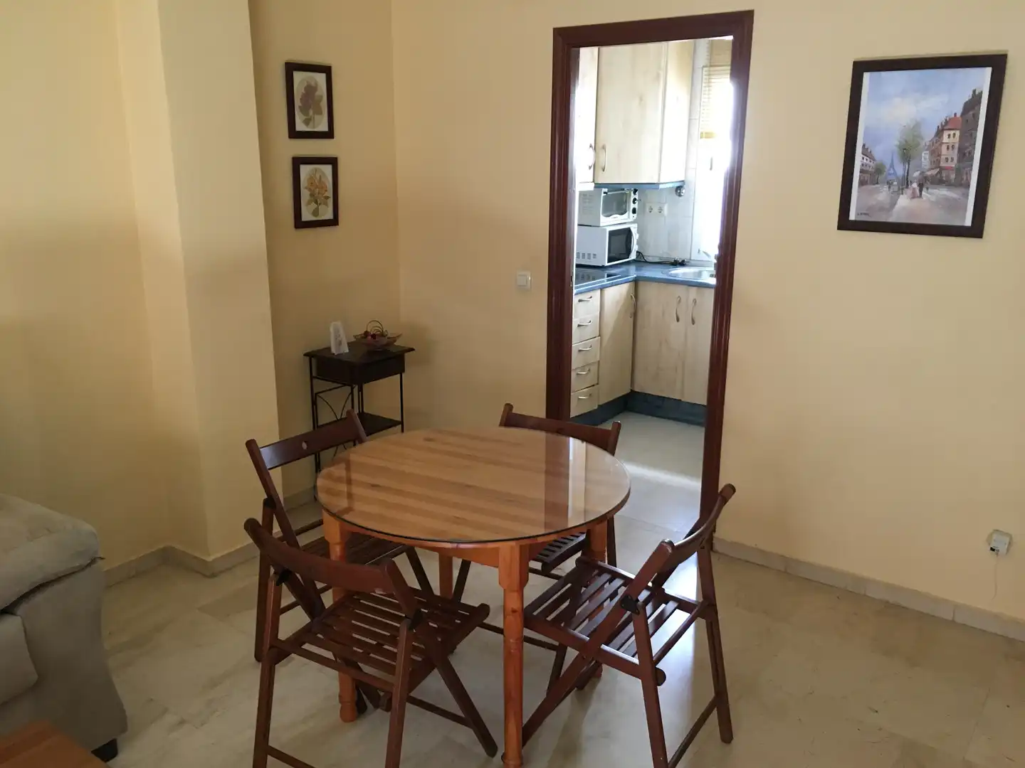 Dúplex de alquiler en Calle Compás de Santo Domingo, 11, El Torreón - Los Ángeles - El Pilar Comedor de Dúplex de alquiler en Ciudad Real con Aire acondicionado, Calefacción y Amueblado