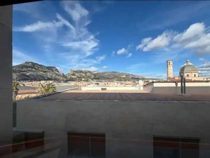 Flat for rent in Carrer Cova Santa, 7, Centre - Zona Alta Exterior view of Flat for rent in Alcoy / Alcoi with Air Conditioner, Heating and Parquet flooring