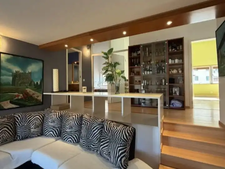 Flat for rent in Carrer Cova Santa, 7, Centre - Zona Alta Living room of Flat for rent in Alcoy / Alcoi with Air Conditioner, Heating and Parquet flooring