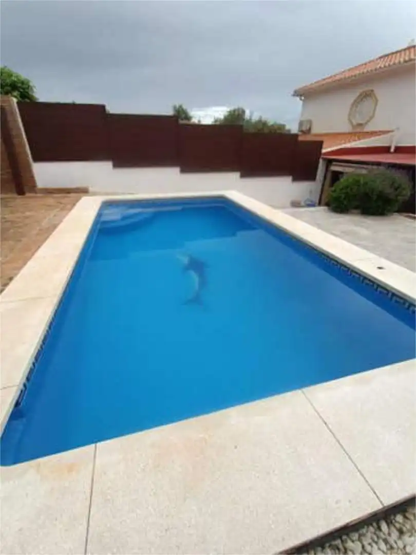 Schwimmbecken von Einfamilien-Reihenhaus zum Verkauf in Alhaurín de la Torre mit Terrasse und Schwimmbad