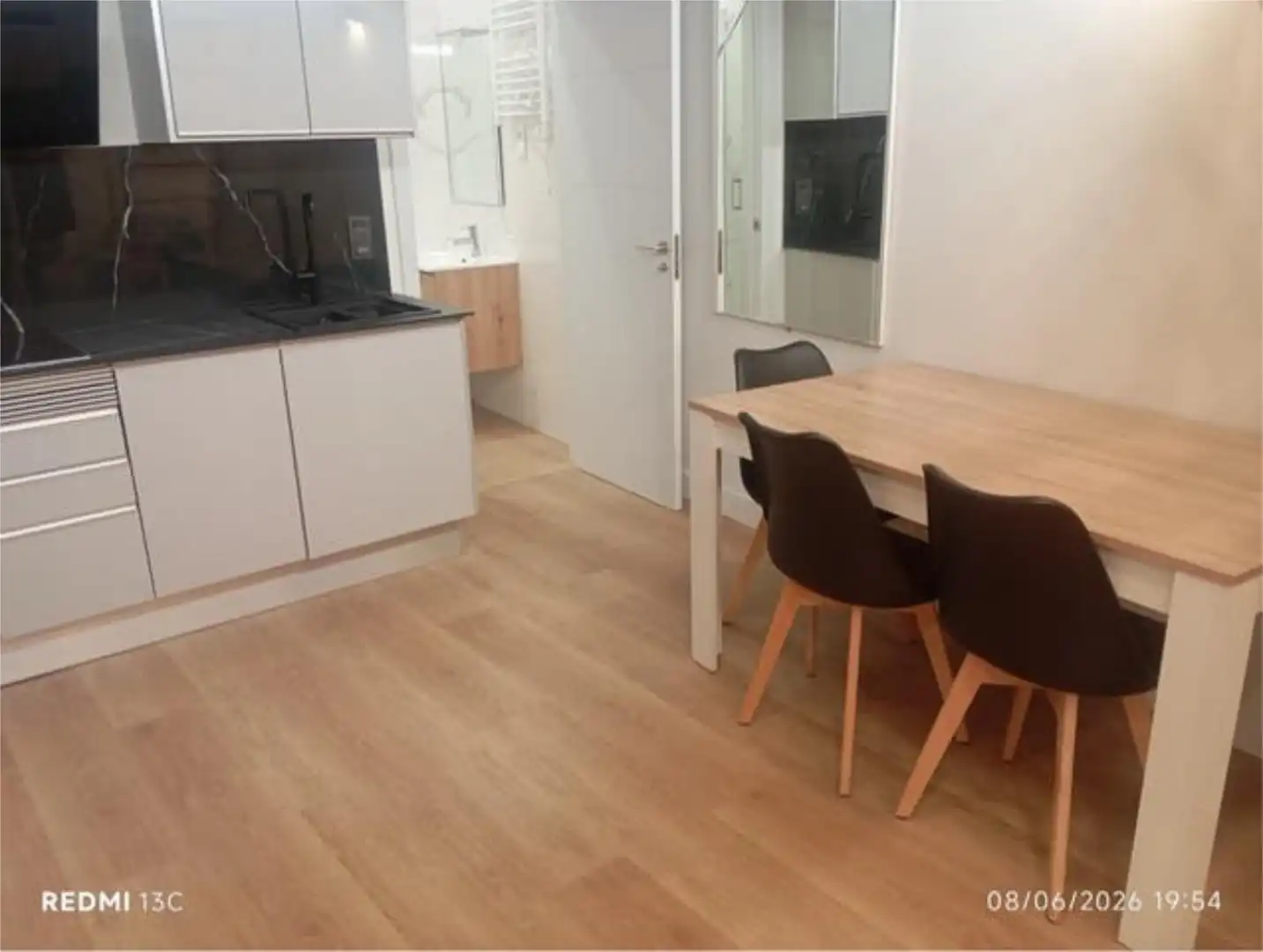 Loft en venta en Portazgo Cocina de Loft en venta en Madrid con Amueblado