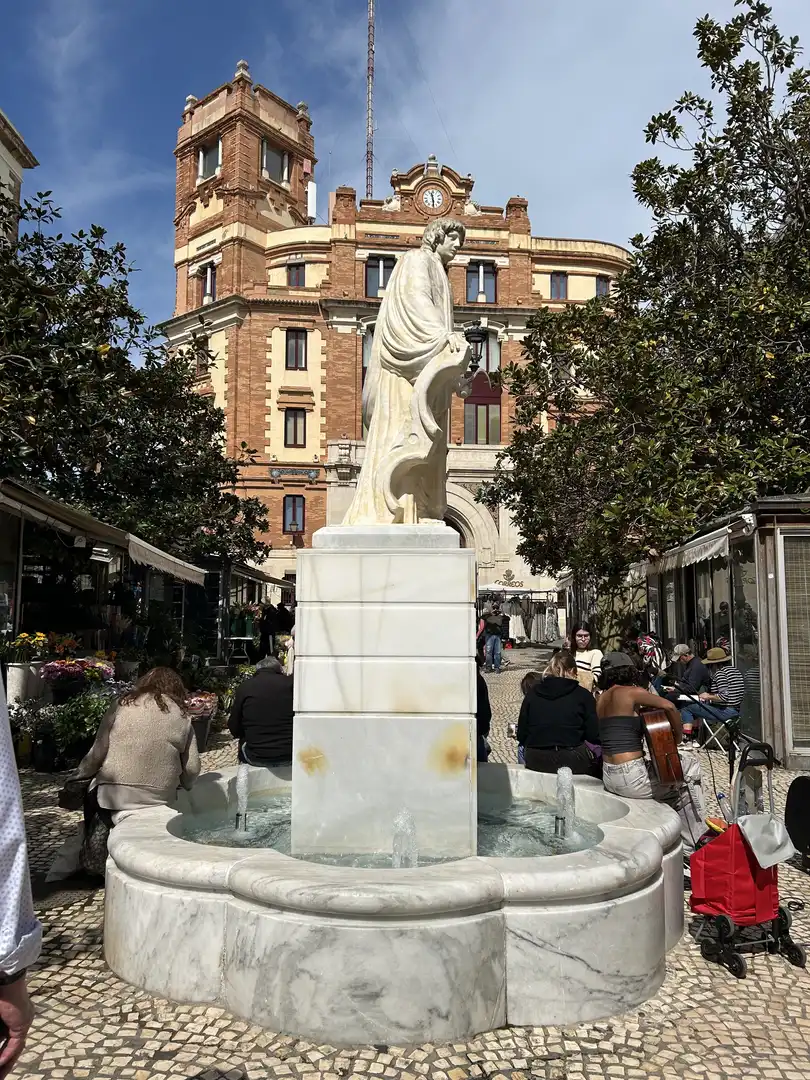 Wohnung zur Miete in Plaza Topete, El Pópulo - Santa María Außenansicht von Wohnung zur Miete in Cádiz mit Klimaanlage, Heizung und Privatgarten