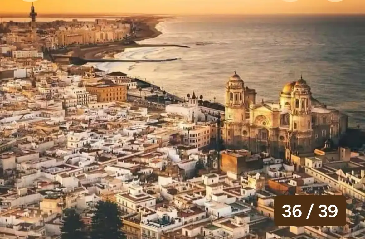 Wohnung zur Miete in Plaza Topete, El Pópulo - Santa María Außenansicht von Wohnung zur Miete in Cádiz mit Klimaanlage, Heizung und Privatgarten