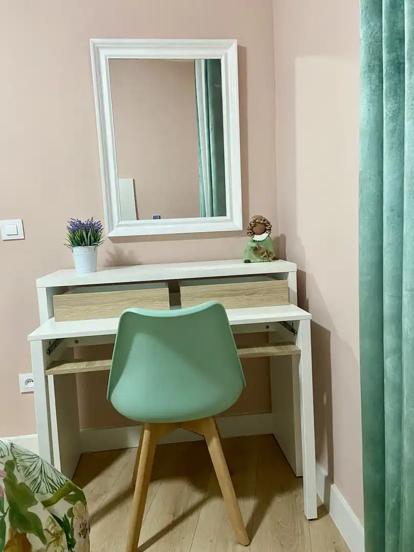 Wohnung zur Miete in Plaza Topete, El Pópulo - Santa María Schlafzimmer von Wohnung zur Miete in Cádiz mit Klimaanlage, Heizung und Privatgarten
